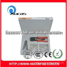 Handy kits de herramientas c / w stripper de cable y el cable probador plug made in china